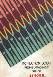 Singer SRP50 Ribber User Guide