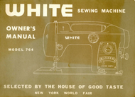 White 764 Sewing Machine Manual