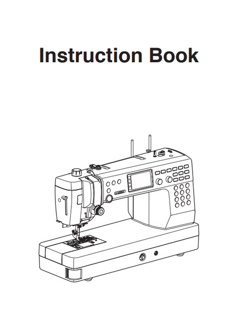 Elna Elnita EF72 Sewing machine PDF instruction manual in English
