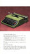 Olivetti Lettura 22 Typewriter Vintage Instruction English Manual PDF