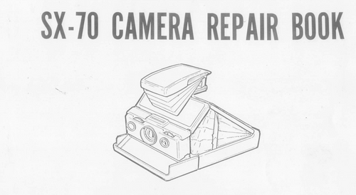 Polaroid SX-70 Camera Repair Manual English PDF