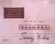 Sears Kenmore 71 Sewing Machine Manual Model PDF Download.