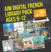 AIM Digital Readers (French) Library Pack for Ages 8-12