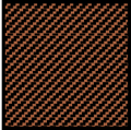 Carbon Fiber Decal Sheet, Black/Bronze 1/20