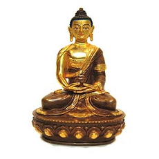 Amitabha Buddha Statue, 6"