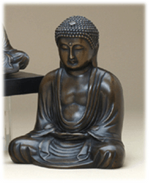 Bronze Japanese Buddha Small