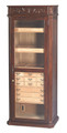 The Olde English Tower 3500 Count Display Wall Cabinet Humidor