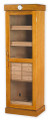 Commercial Oak Tower 3000 Count Display Wall Cabinet Humidor