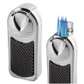 Visol Dobrev 5 Jet Torch Table Lighter Carbon Fiber