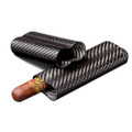 Carbon Fiber 2 Finger Cigar Case 