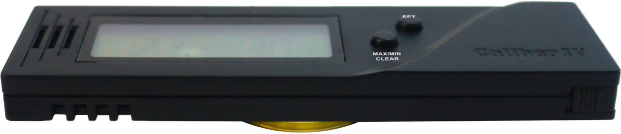 Visol VAC713GD Modern Circular Digital Hygrometer - Gold