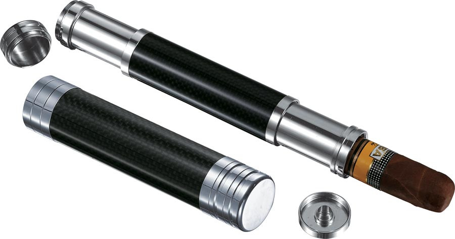 Kinetic III Titanium and Carbon Fiber Adjustable Cigar Tube cigar