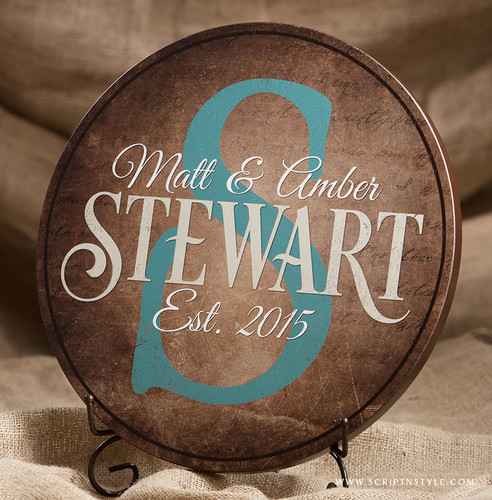 Round family established sign