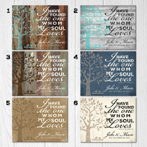 song of solomon 3 4 wood sign