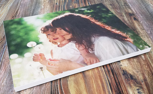 Wood photo print