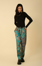 Teal Ivy Twill Pant