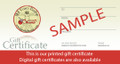 $250 Printed Gift Certificate