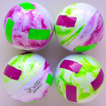 BIG-GENESI ultra shaded white / fluorescent green - fluorescent purple - Set of four.