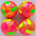 BIG-GENESI Fuchsia fluorescent / fluorescent yellow-fluorescent green - Set of four.
