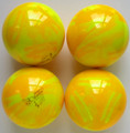 Martel DUO TOP GF - Fluorescent yellow - fluorescent gold yellow - Set of four.