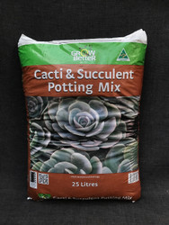 Grow Better Cacti and Succulent Potting Mix 25lt