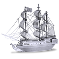 Black Pearl Ship Metal Model