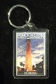 Ponce Lighthouse Morning Keychain