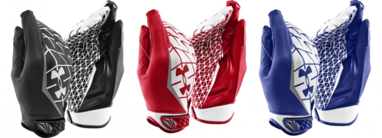 under armour warp speed football gloves