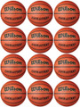 Wilson Evolution Game Ball Basketball 29.5 Qty. 12