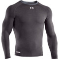 Under Armour Men’s HeatGear Sonic Compression Long Sleeve Shirt Gray