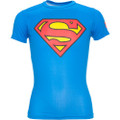 Under Armour Boys Alter Ego Fitted Baselayer Shirt Superman