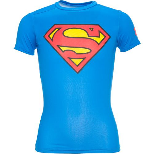 boys under armour superman shirt