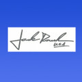 Jack Roush Dark Charcoal Metallic Signature Decal (3208)