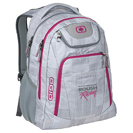 Roush Racing Light Gray/Pink OGIO Excelsior Backpack (3242