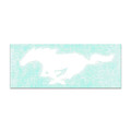 Ford Mustang White Decal (3444)