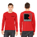 Roush Unisex Red Square R Long Sleeve Shirt (3671)