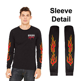 Long sleeve sales flame shirt