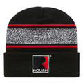 Roush Square R Knit Hat (3913)