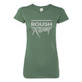 Roush Racing Ladies Green Glitter Tee (3954)