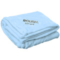 ROUSH EST 1976 Blue Microfleece Baby Blanket(4159)