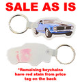 SALE AS IS - Mustang Blue Keychain (4260)