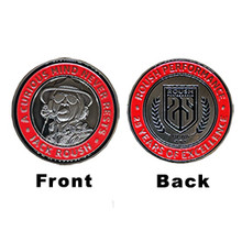 (Only 1 coin included; picture shows front and back of coin). 