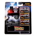 Back to the Future 3-Pack DeLorean Time Machine 1:65 Die-casts (4543)