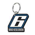Brad Keselowski #6 Keychain (4587)