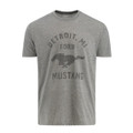 Ford Mustang Gray Detroit MI Tee(4606)