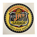 JR's Garage 5" Square Sticker (4627)