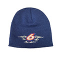 Mark Martin Navy Flame Knit Hat (4858)