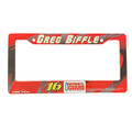 Greg Biffle National Guard Plastic License Frame (5024)