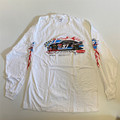 Kurt Busch White Sharpie Long Sleeve Shirt #2 (Size: XL) (5146)