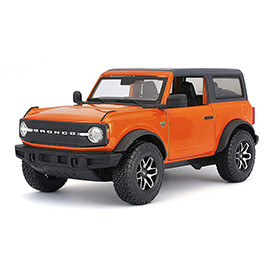 1:18 2021 Ford Bronco Wildtrack (Cyber Orange Metallic)